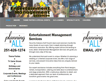 Tablet Screenshot of entertainmentstars.com